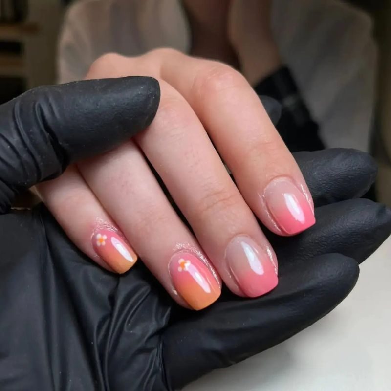 ongle babybloomer rose Mélanie beauté